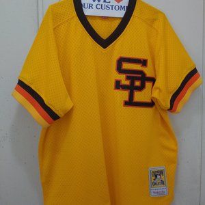 SAN DIEGO PADRES COOPERSTOWN MLB 1982 MESH JERSEY